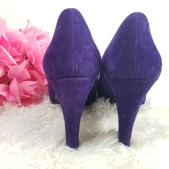 Franco Sarto stiletto shoes Purple  size 7.5 - Picture 6 of 8